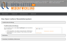 Tablet Screenshot of open-letters.de